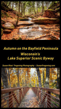 Picture Autumn on the Bayfield Peninsula: Wisconsin’s Lake Superior Scenic Byway - An off season tour of Wisconsin’s Lake Superior Scenic Byway which focuses on the nature areas and architecture of the area. A Travel Blog Post by Susan Rissi Tregoning Photography #Wisconsin