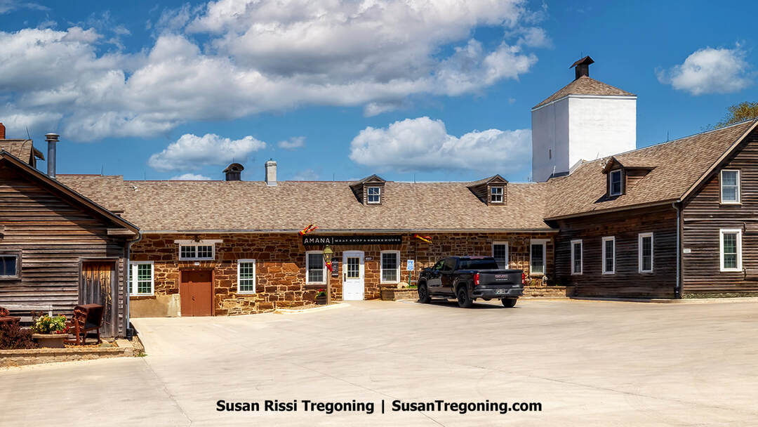 Just off the main street in Amana, Iowa, the historic Amana Meat Shop & Smokehouse continues to operate from its original 1858 building, despite numerous modern updates over the years.