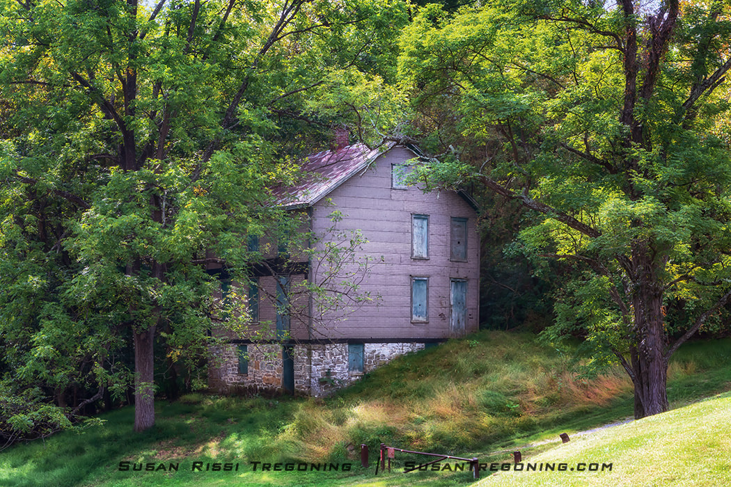 The Flory House at Four Locks on the C&O Canal.