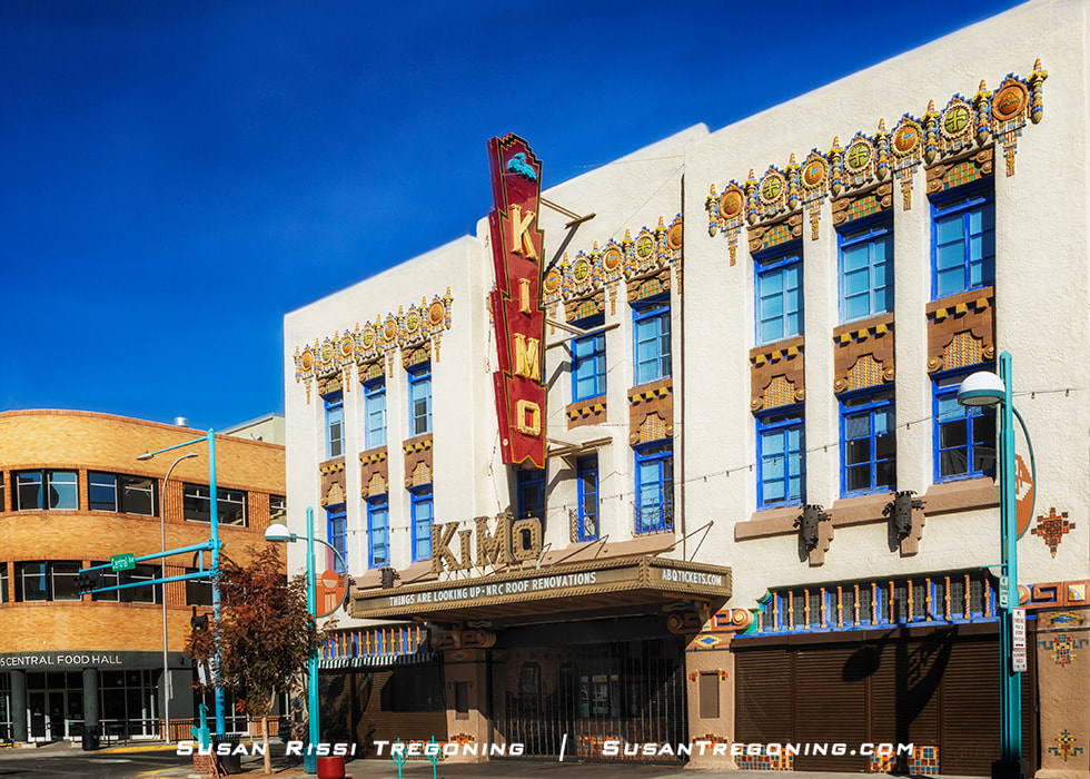  The iconic KiMo Theatre in the heart of Albuquerque sits along the historic Route 66.