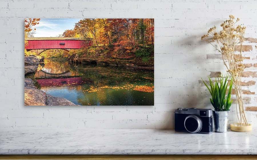 A canvas art print featuring the image 