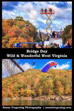 Dare to walk on West Virginia's wild side? Visit Bridge Day for a taste of adrenaline-filled BASE jumping at the New River Gorge.