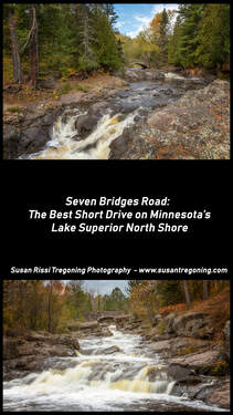 Seven Bridges Road: The Best Short Drive on Minnesota's Lake Superior North Shore. Travel and Photogrpahy Blog Post by Susan Tregoning Photography.